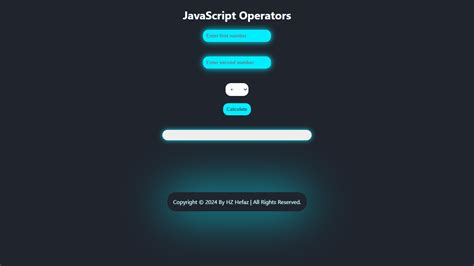 Calculator in JavaScript 的图像结果