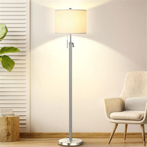 Silver Floor Lamp Shades