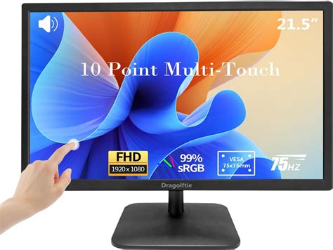 Dragolftie 21.5 Inch Touchscreen Monitor FHD 1920x1080P, India | Ubuy