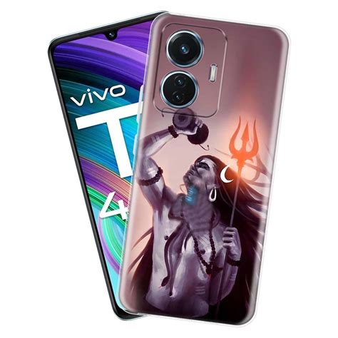 Fashionury Back Cover for iQOO Z6 44W / Vivo T1 44W / Designer Flexible ...