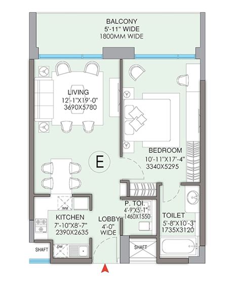 Central Zeitaku Apartments At Bellavista Towers Floor Plans - Sector 48 ...