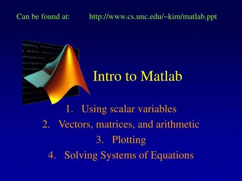 Image result for MATLAB Introduction.ppt