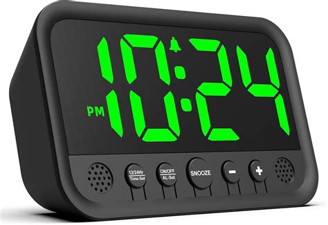 XUANZIT Small LED Digital Clock for Bedroom, Loud Alarm India | Ubuy