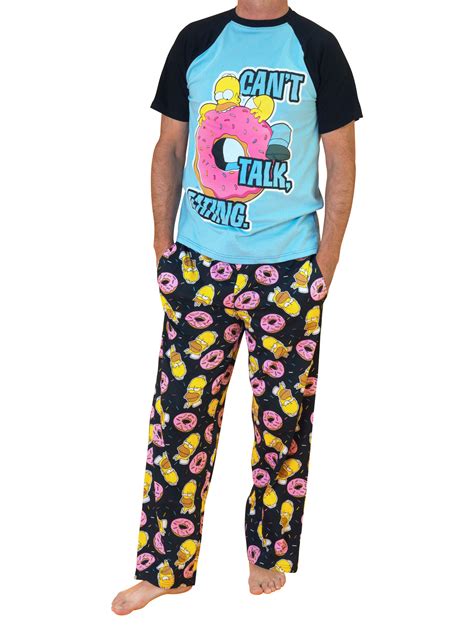 Buy The Simpsons Mens' Homer Simpson Pajamas Online at desertcartINDIA