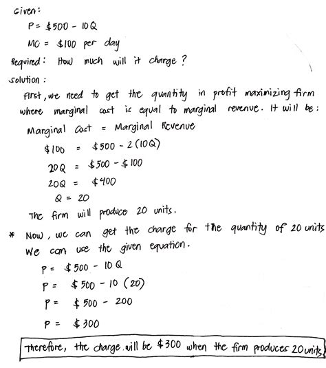 ECON 1580 Written Assignment 4(1).docx - a) How much will the firm ...