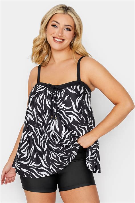 YOURS Plus Size Black Swim Shorts | Yours Clothing