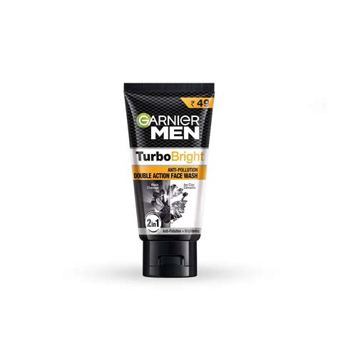 Garnier Men Turbo Bright Face Wash - Best Charcoal Face Wash