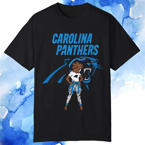 Betty Boop Carolina Panthers T-shirt - TokoPyramid