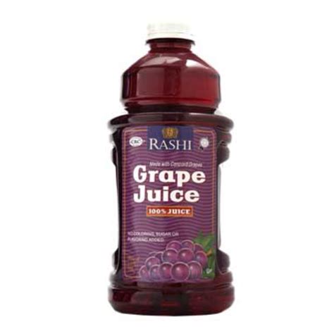Rashi 1.89 Concord Grape Juice