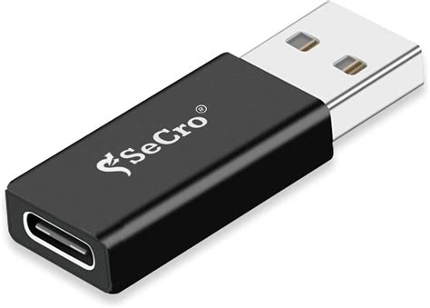 Hoss® USB Type C Female to USB Male Adapter - USB C to USB A Connector ...