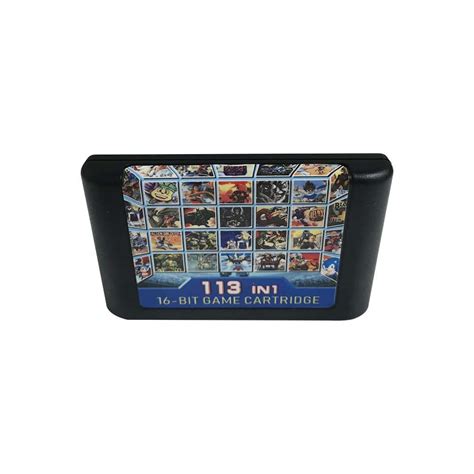 Buy Hycus Classic Retro Super Games 113 in 1 Multi Game Cartridge for ...