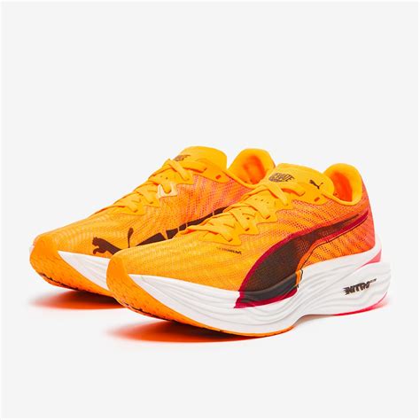 Puma Womens Deviate Nitro Elite 3 Fire - Sun Stream-Sunset Glow ...