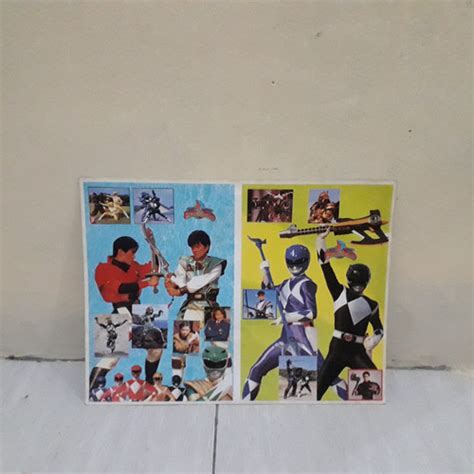 Jual Power Rangers Kw Sentai Megazord 30. Poster Jadul 90an Bukan Repro ...