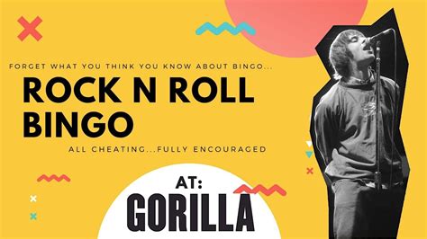 Rock N Roll Bingo @ Gorilla, Gorilla, Manchester, 5 April 2024 | AllEvents