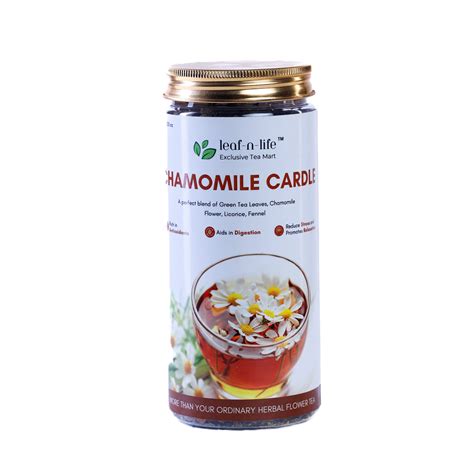 Chamomile Cardle – Chamomile Green Tea | Sleep & Anxiety Relief ...