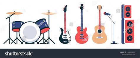 Image result for Rock Band Instruments Clip Art