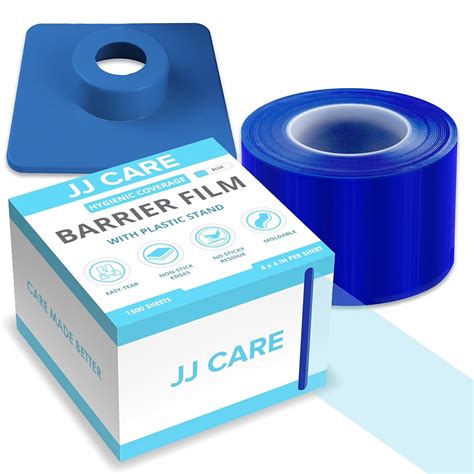 JJ CARE Barrier Film (1500 Sheets) Blue, No Sting India | Ubuy