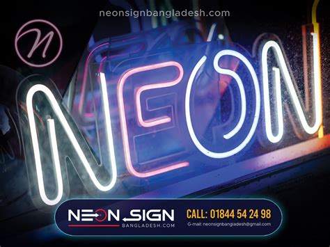Custom Neon Light Art Decor Signage Manufacturer Bangladesh