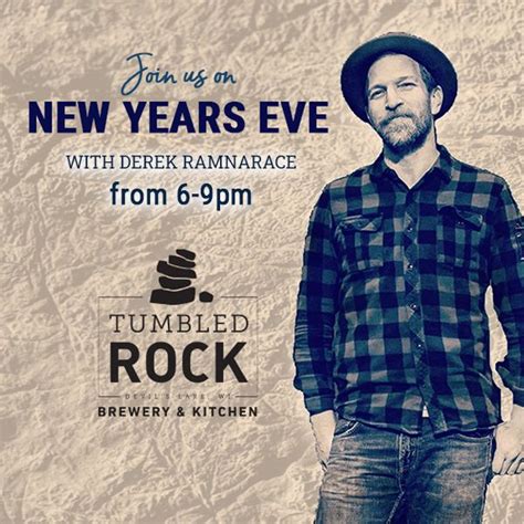 New Years Eve w/ Derek Ramnarace, Tumbled Rock Brewery & Kitchen ...