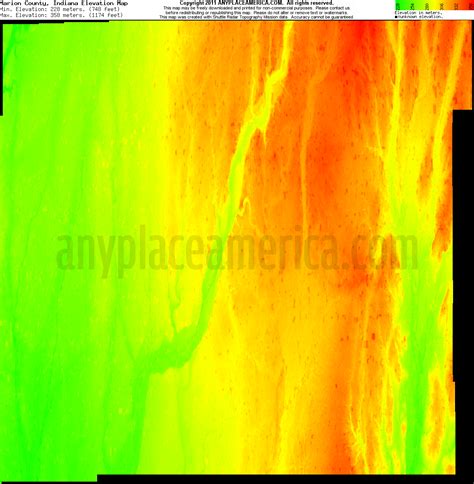 Free Marion County, Indiana Topo Maps & Elevations