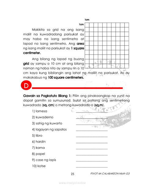Image result for Grade 3 Math Module 4 Lesson 4