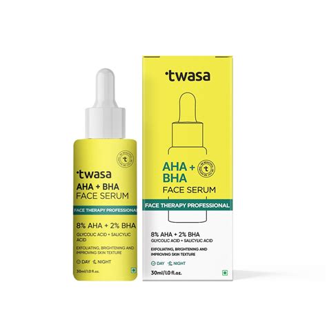 Buy AHA and BHA Serum Online in India - Shop for Glowing Skin – Twasa ...