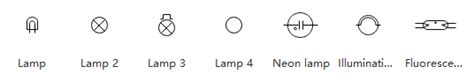 Elektro Symbole, Schaltzeichen zeichnen