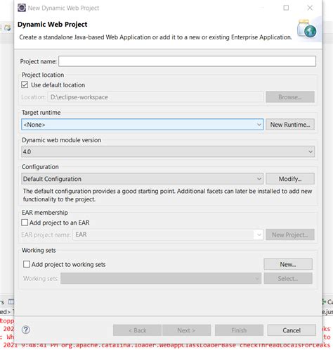 Dynamic Web Project in Spring 的图像结果