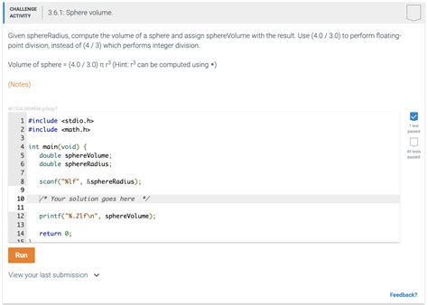 Image result for Write a Python Program to Get the Volume of Sphere with Radius 6