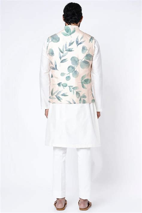 Printed Nehru Jacket – Life In Slow Motion