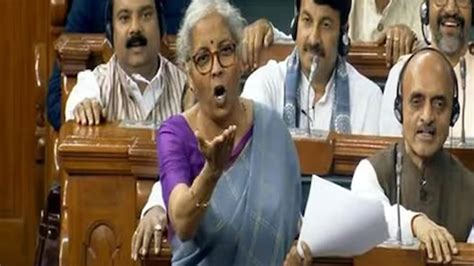 FM Nirmala Sitharaman takes a dig at Congress over corruption, says ...
