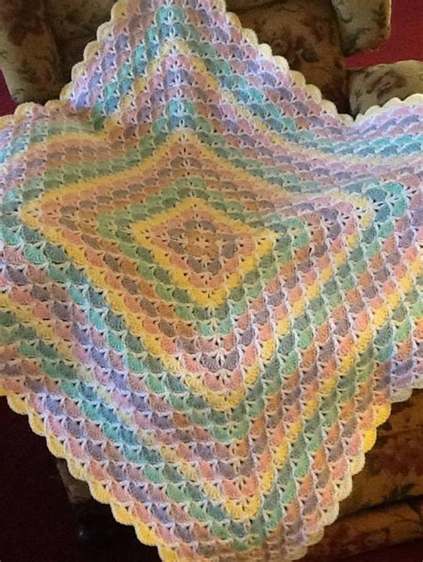 Image result for Beautiful Shell Blanket Pattern