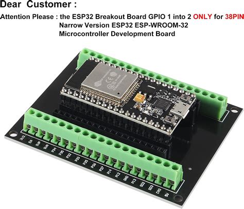 AITRIP 3PCS ESP32 Breakout Board GPIO 1 into 2 Compatible India | Ubuy
