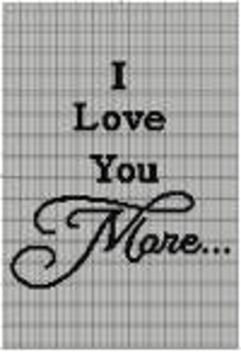 Image result for Crochet Graphgan Love Pattern