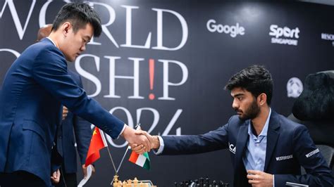 Gukesh salvages draw against Ding in rollercoaster Game 8 of World ...