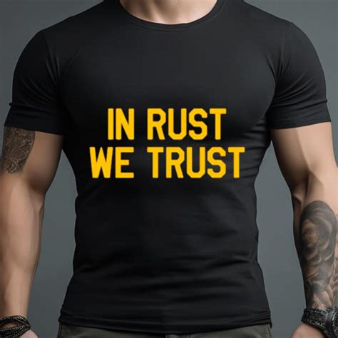 Image result for In Rust We Trust Sticker