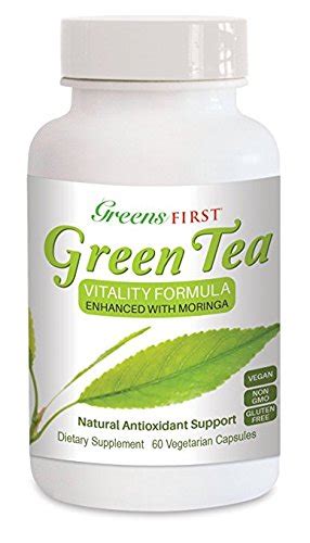 Buy Greens First Green Tea Vitality Formula Enhanced with Moringa 60 ...