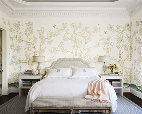 12 Ideas For Decorating A Bedroom With One Wall Of Wallpaper - HOMYSTYLE