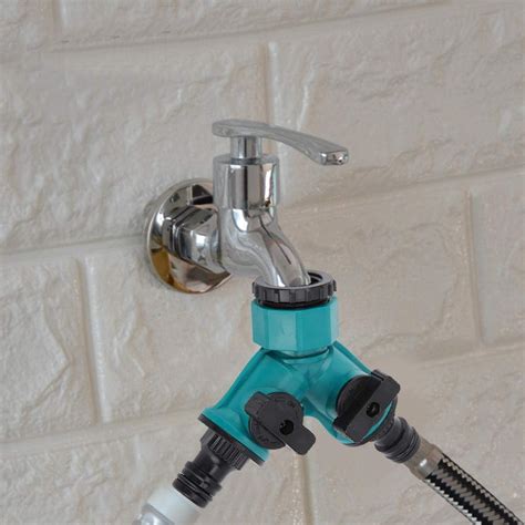 Buy Ejoyous Garden Hose Splitter, 2 Way Water Faucet Adapter Connector ...