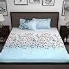 Story@Home Bedsheet for King Size Bed | Cotton Bedsheet | Floral | King ...