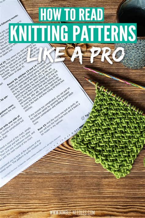 Image result for How to Read Knitting Patterns