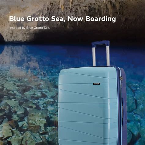 Buy Suitcase Set of 3 Provogue Azure Laurel Green | Provogue