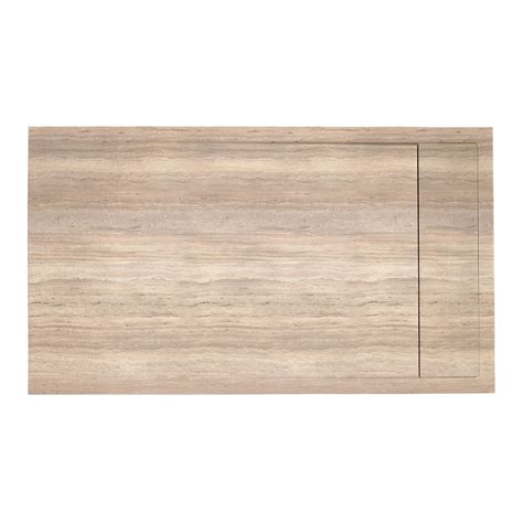 Piatto doccia SENSEA in resina Neo beige L 70 x L 140 x H 3 cm opaco ...