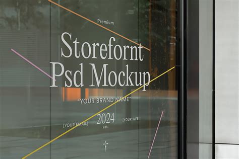 Storefront Mockups — PSD Mockups & Freebies | Mr.Mockup