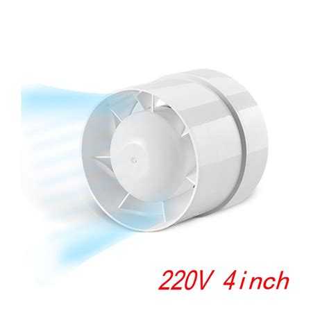 4 inch 100 CFM Inline Duct Booster Fan - Great for... – Vicedeal