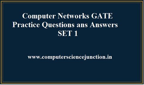 Image result for Computer Networks Gate Questions