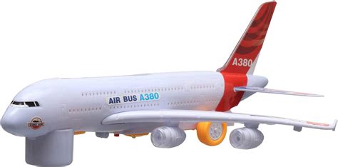 JIADA AirBus A380 Plastic A380 Aeroplane, Pack Of 1, White : Amazon.in ...
