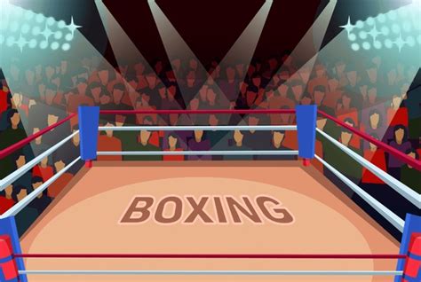 Image result for Boxing Ring Cartoon