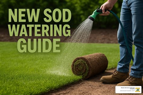 New sod watering guide: 7 Powerful Tips for Success 2025