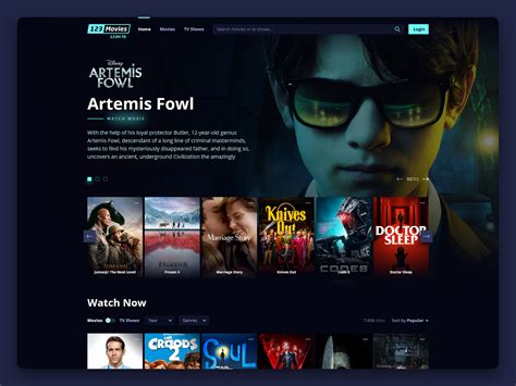 2020 - 123 Movies by ToroThemes on Dribbble